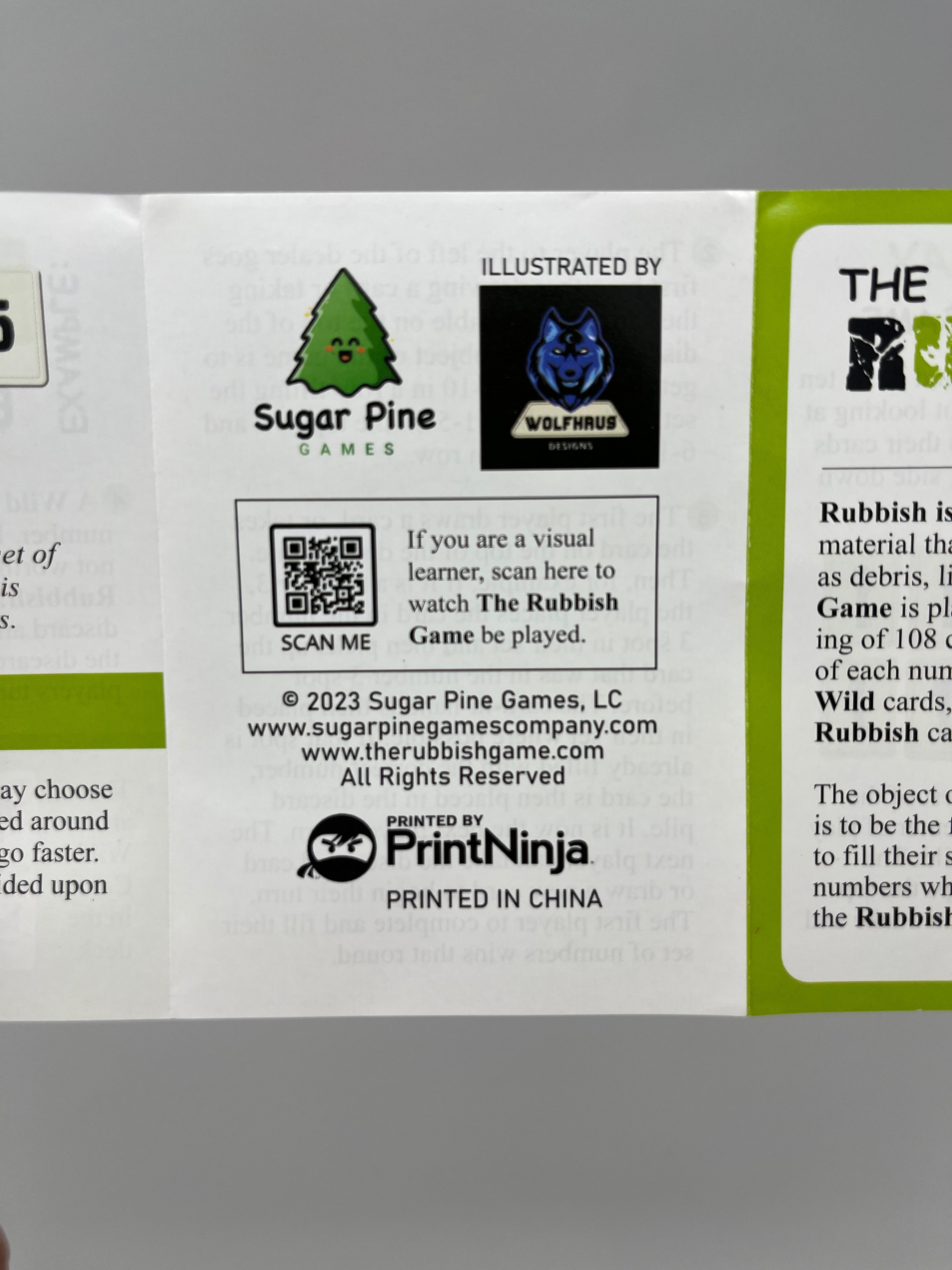 The Rubbish Game