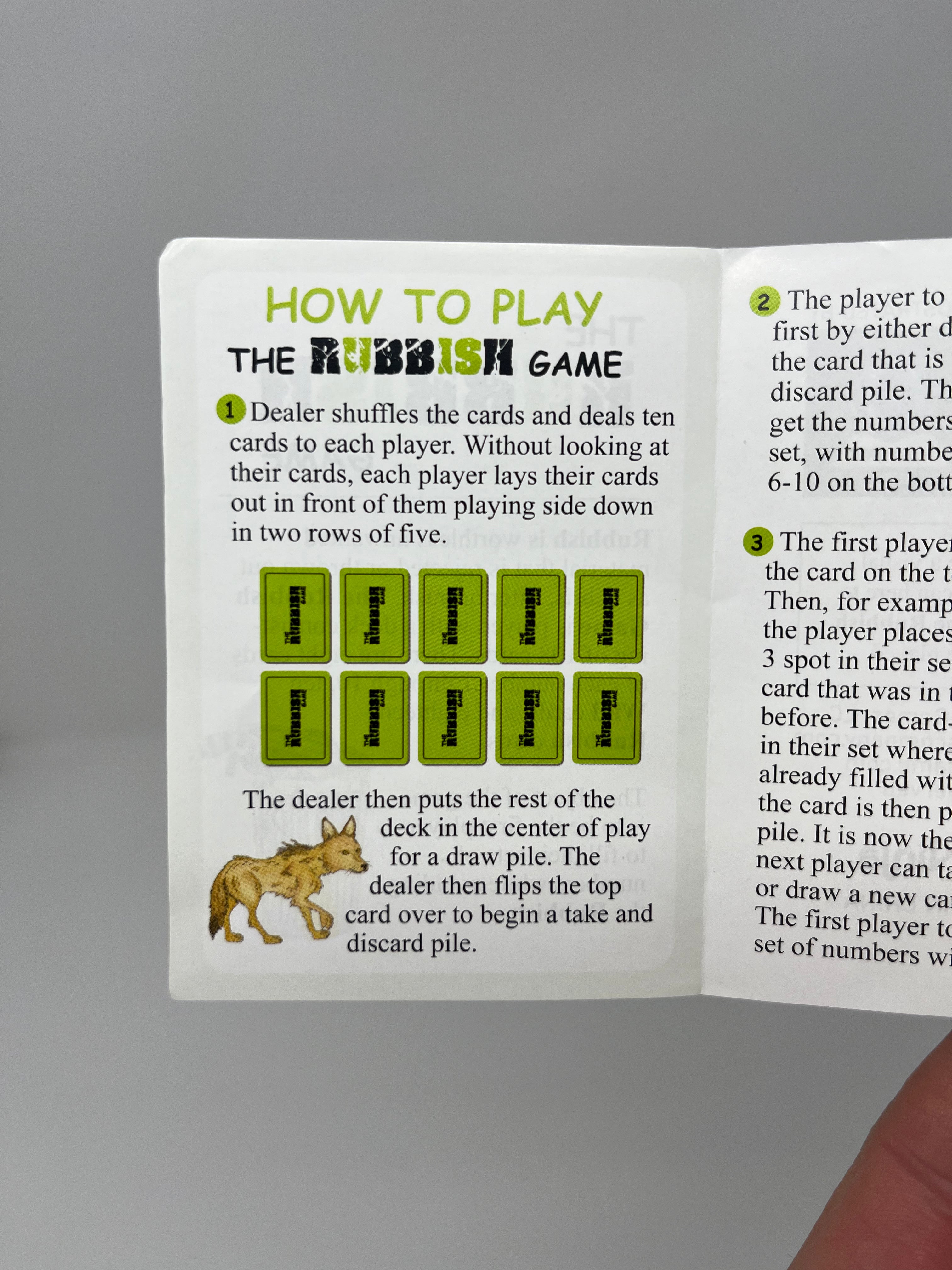 The Rubbish Game